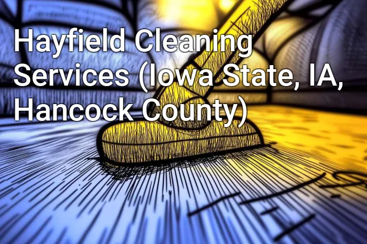 Hayfield Cleaning Services (Iowa State, IA, Hancock County)
