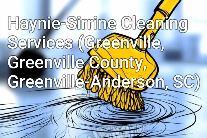 Haynie-Sirrine Cleaning Services (Greenville, Greenville County, Greenville-Anderson, SC)
