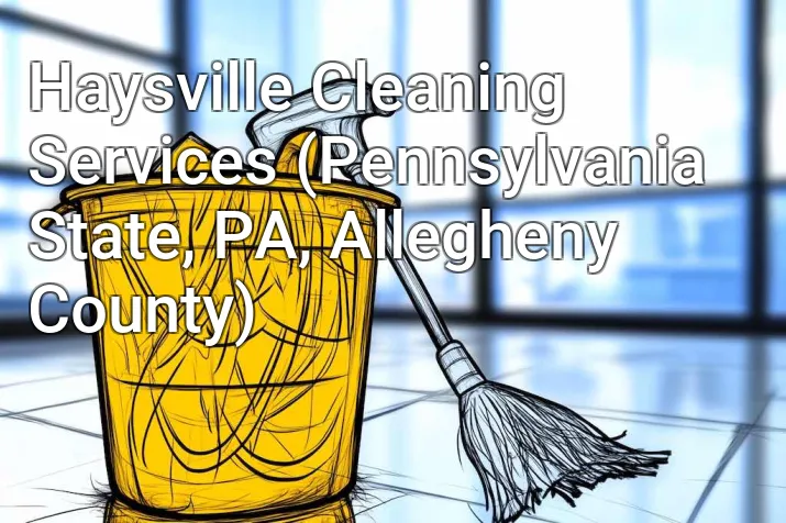 Haysville Cleaning Services (Pennsylvania State, PA, Allegheny County)