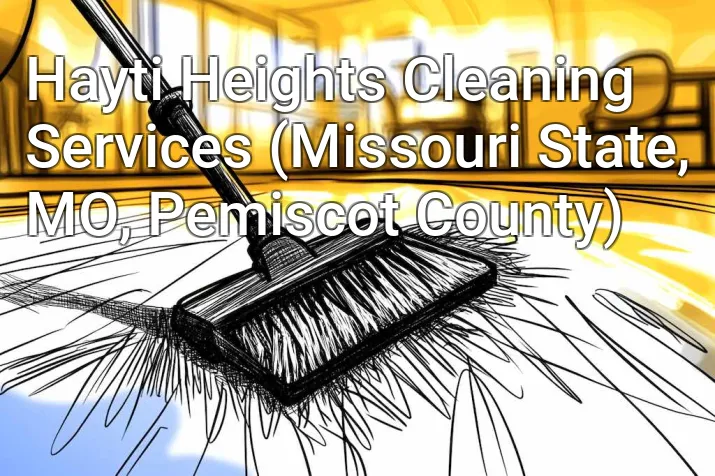 Hayti Heights Cleaning Services (Missouri State, MO, Pemiscot County)