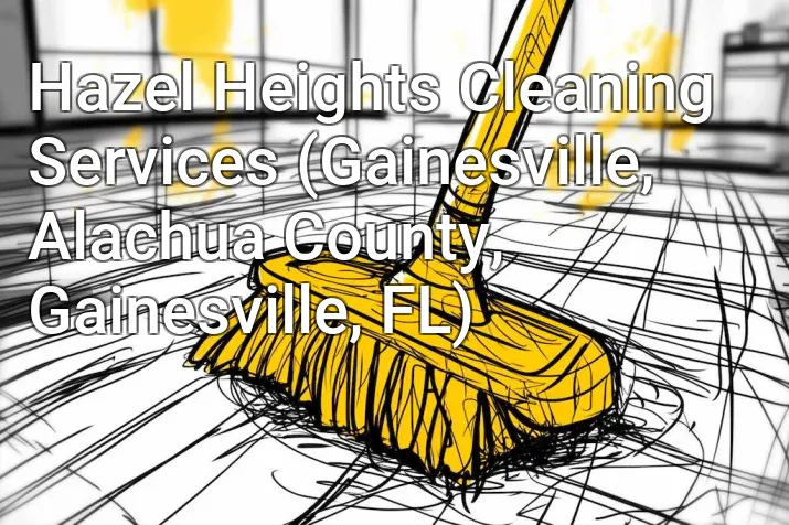 Hazel Heights Cleaning Services (Gainesville, Alachua County, Gainesville, FL)