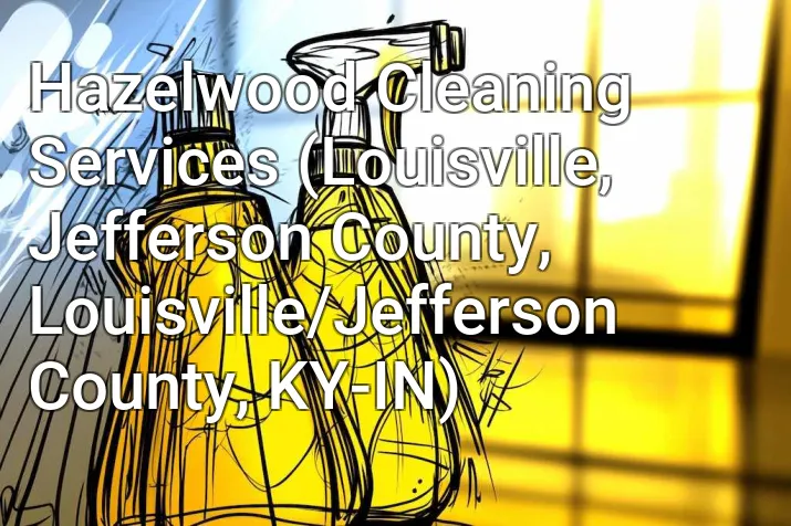 Hazelwood Cleaning Services (Louisville, Jefferson County, Louisville/Jefferson County, KY-IN)