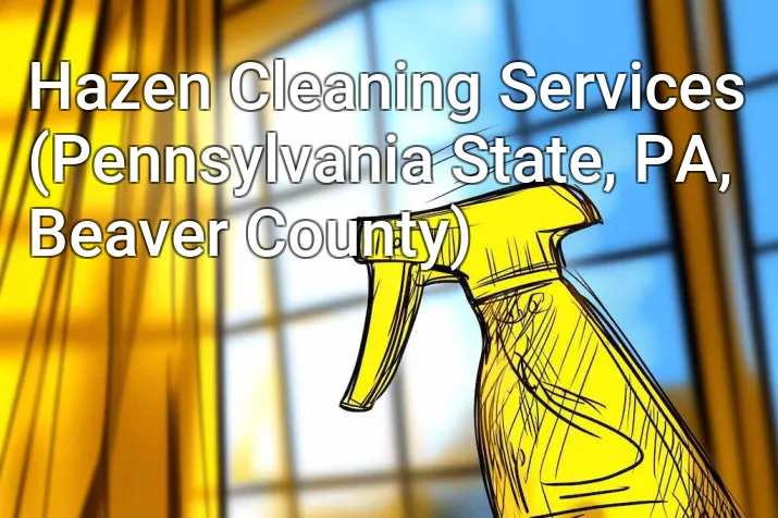 Hazen Cleaning Services (Pennsylvania State, PA, Beaver County)