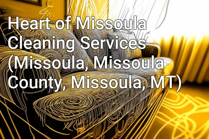 Heart of Missoula Cleaning Services (Missoula, Missoula County, Missoula, MT)