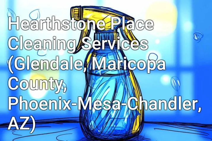 Hearthstone Place Cleaning Services (Glendale, Maricopa County, Phoenix-Mesa-Chandler, AZ)