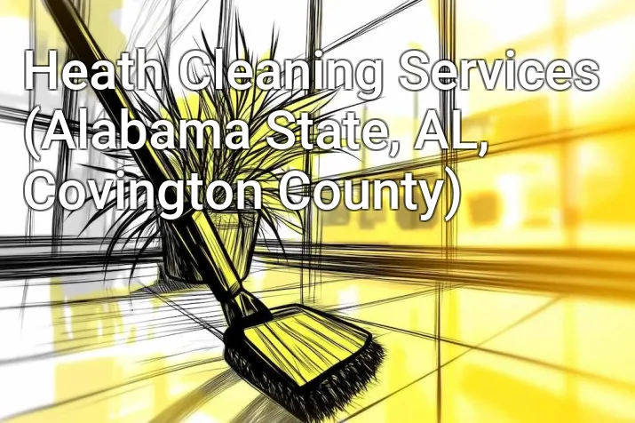 Heath Cleaning Services (Alabama State, AL, Covington County)