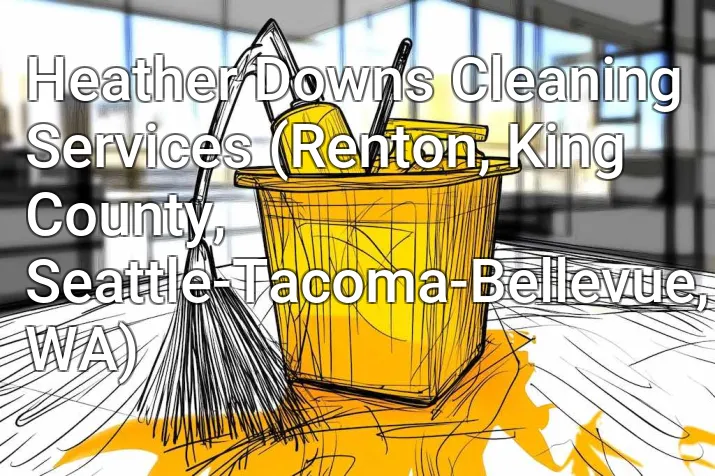 Heather Downs Cleaning Services (Renton, King County, Seattle-Tacoma-Bellevue, WA)