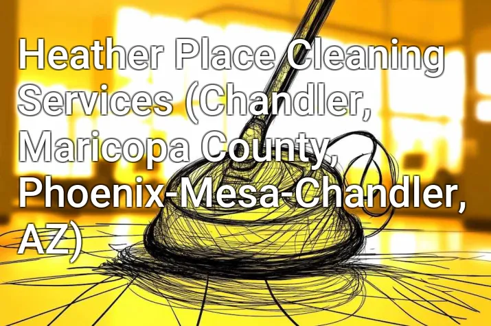 Heather Place Cleaning Services (Chandler, Maricopa County, Phoenix-Mesa-Chandler, AZ)