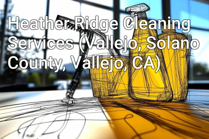 Heather Ridge Cleaning Services (Vallejo, Solano County, Vallejo, CA)