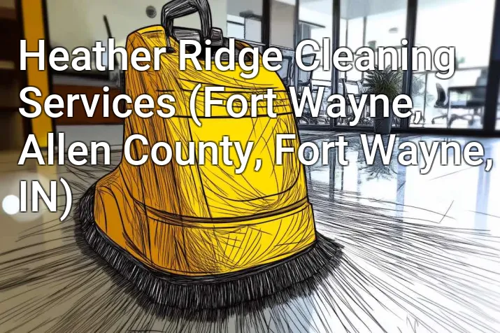 Heather Ridge Cleaning Services (Fort Wayne, Allen County, Fort Wayne, IN)