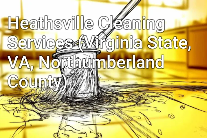 Heathsville Cleaning Services (Virginia State, VA, Northumberland County)