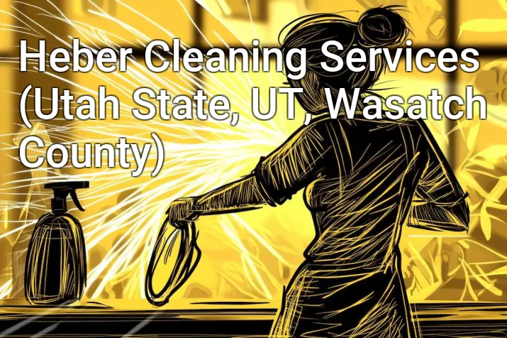 Heber Cleaning Services (Utah State, UT, Wasatch County)