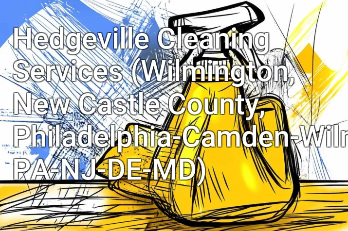Hedgeville Cleaning Services (Wilmington, New Castle County, Philadelphia-Camden-Wilmington, PA-NJ-DE-MD)
