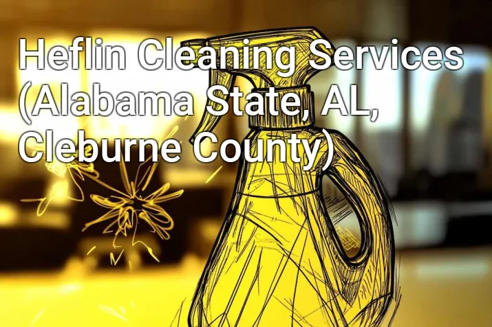 Heflin Cleaning Services (Alabama State, AL, Cleburne County)
