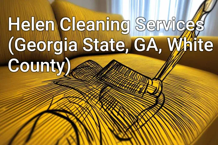 Helen Cleaning Services (Georgia State, GA, White County)