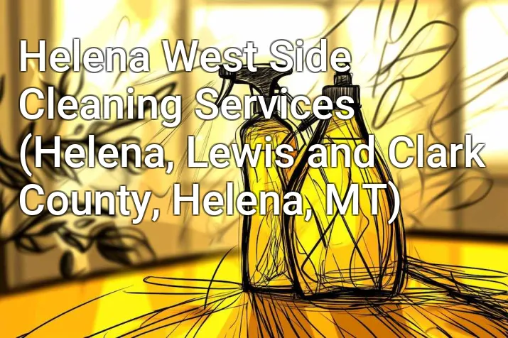 Helena West Side Cleaning Services (Helena, Lewis and Clark County, Helena, MT)