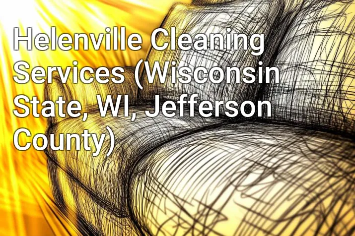 Helenville Cleaning Services (Wisconsin State, WI, Jefferson County)