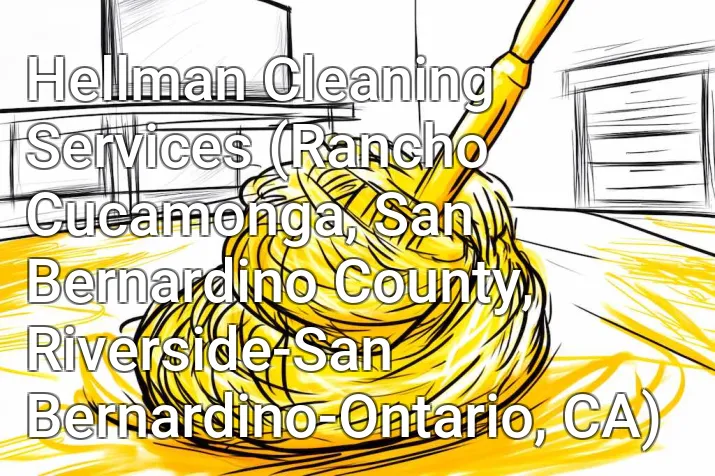 Hellman Cleaning Services (Rancho Cucamonga, San Bernardino County, Riverside-San Bernardino-Ontario, CA)