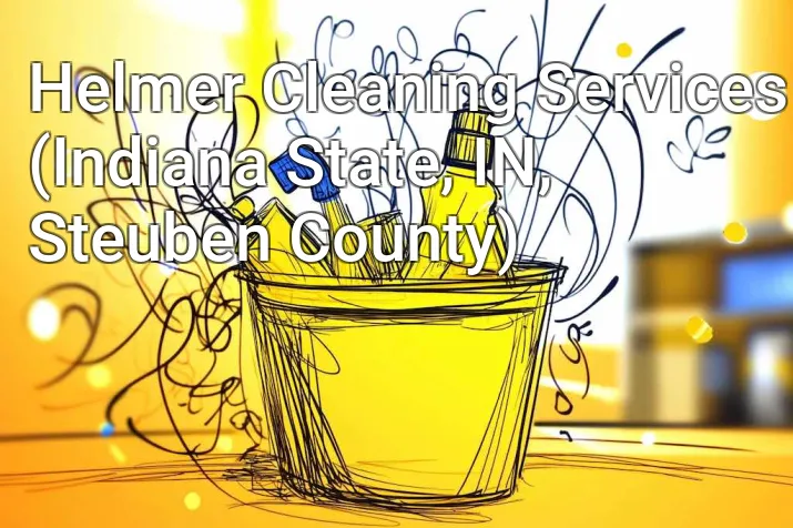 Helmer Cleaning Services (Indiana State, IN, Steuben County)