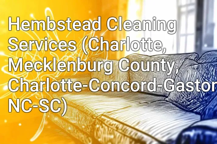 Hembstead Cleaning Services (Charlotte, Mecklenburg County, Charlotte-Concord-Gastonia, NC-SC)