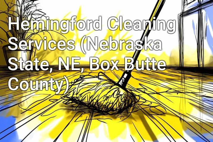 Hemingford Cleaning Services (Nebraska State, NE, Box Butte County)
