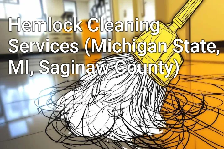 Hemlock Cleaning Services (Michigan State, MI, Saginaw County)