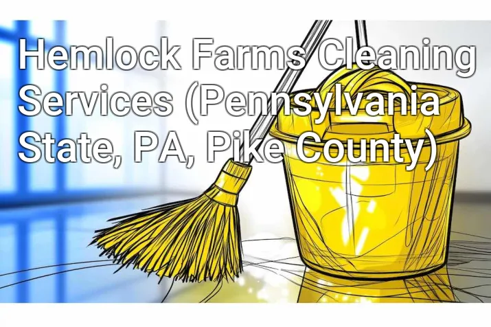 Hemlock Farms Cleaning Services (Pennsylvania State, PA, Pike County)