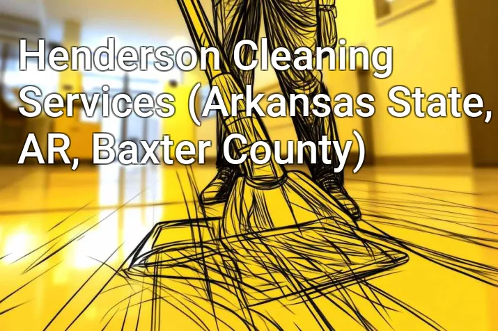 Henderson Cleaning Services (Arkansas State, AR, Baxter County)