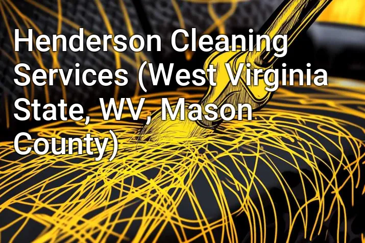Henderson Cleaning Services (West Virginia State, WV, Mason County)