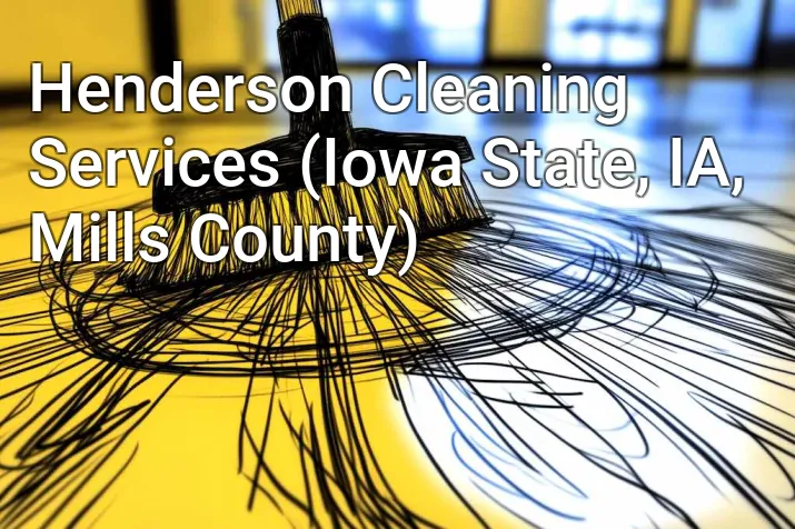 Henderson Cleaning Services (Iowa State, IA, Mills County)