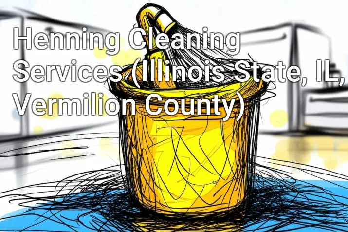 Henning Cleaning Services (Illinois State, IL, Vermilion County)