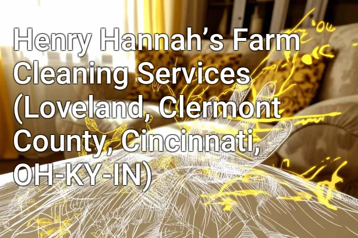 Henry Hannah’s Farm Cleaning Services (Loveland, Clermont County, Cincinnati, OH-KY-IN)