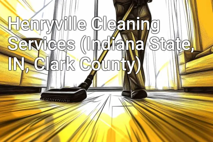 Henryville Cleaning Services (Indiana State, IN, Clark County)