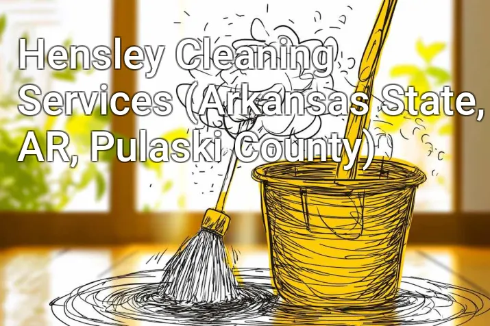 Hensley Cleaning Services (Arkansas State, AR, Pulaski County)