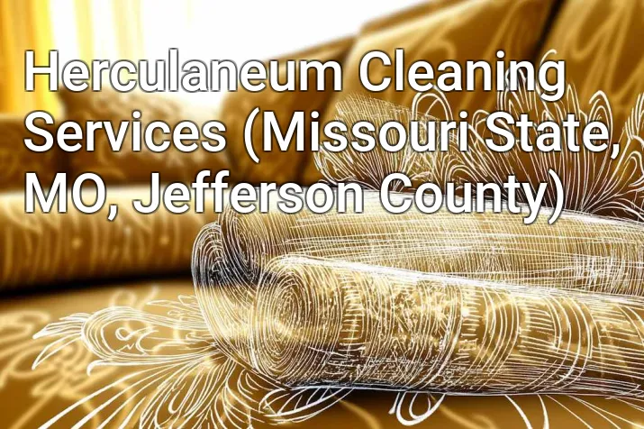 Herculaneum Cleaning Services (Missouri State, MO, Jefferson County)