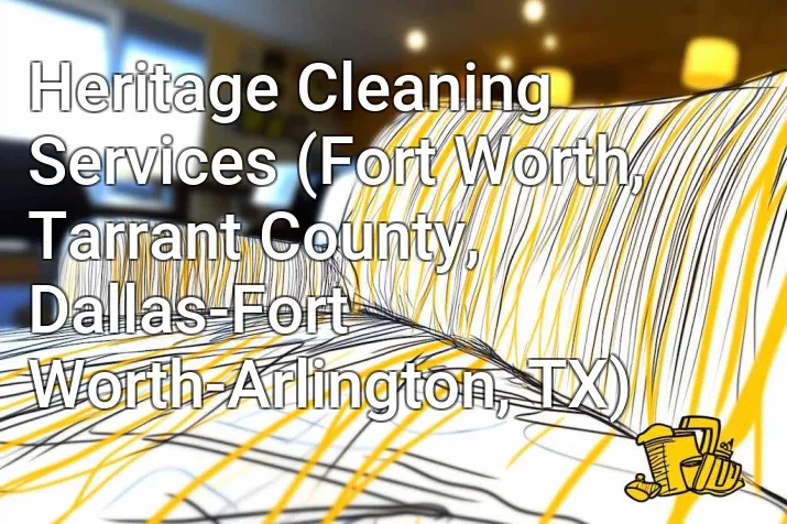 Heritage Cleaning Services (Fort Worth, Tarrant County, Dallas-Fort Worth-Arlington, TX)