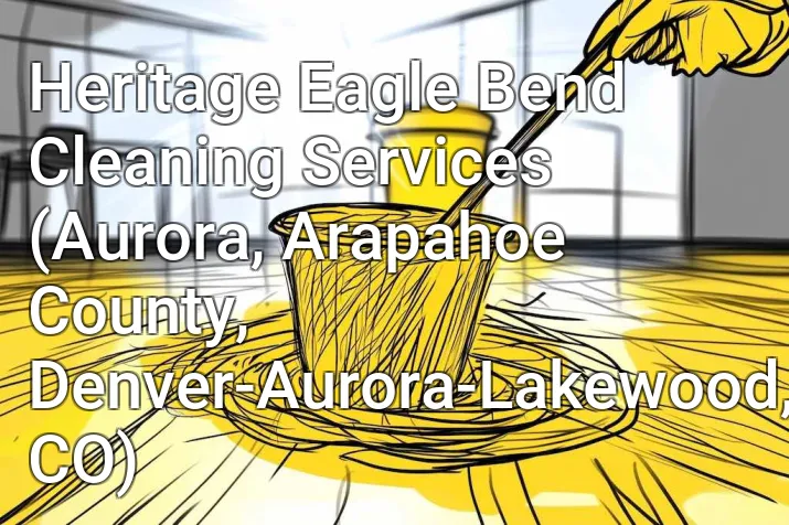 Heritage Eagle Bend Cleaning Services (Aurora, Arapahoe County, Denver-Aurora-Lakewood, CO)