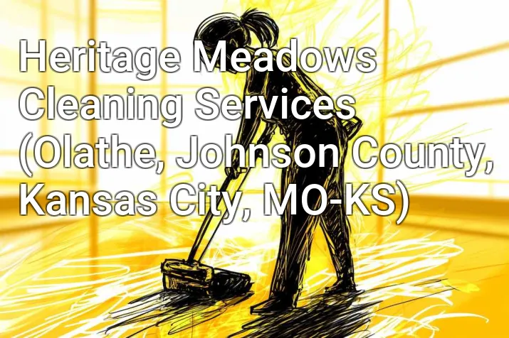 Heritage Meadows Cleaning Services (Olathe, Johnson County, Kansas City, MO-KS)