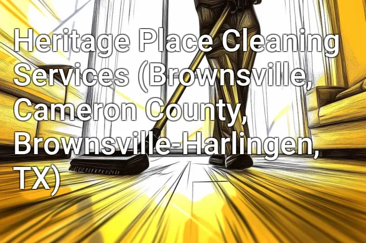Heritage Place Cleaning Services (Brownsville, Cameron County, Brownsville-Harlingen, TX)