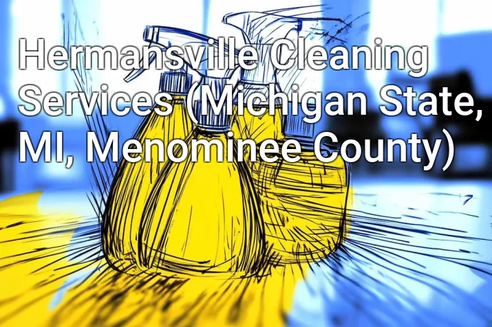 Hermansville Cleaning Services (Michigan State, MI, Menominee County)