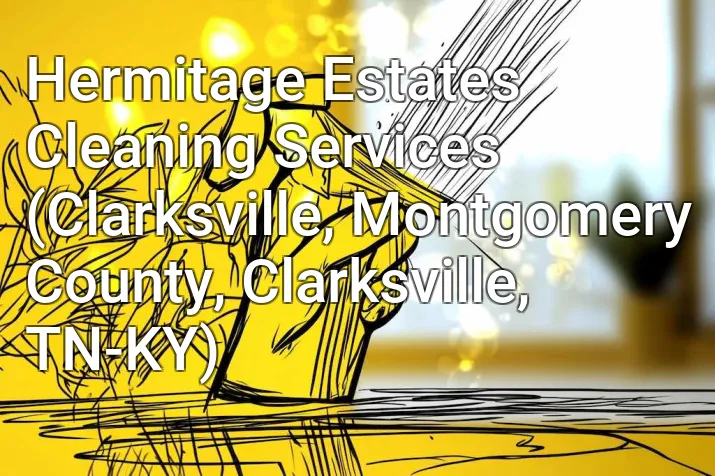 Hermitage Estates Cleaning Services (Clarksville, Montgomery County, Clarksville, TN-KY)