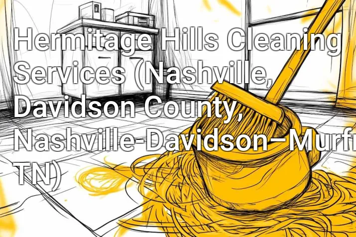 Hermitage Hills Cleaning Services (Nashville, Davidson County, Nashville-Davidson–Murfreesboro–Franklin, TN)