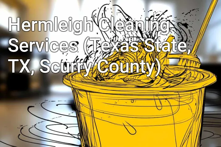Hermleigh Cleaning Services (Texas State, TX, Scurry County)