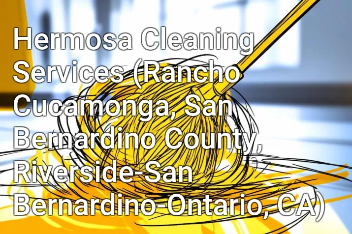 Hermosa Cleaning Services (Rancho Cucamonga, San Bernardino County, Riverside-San Bernardino-Ontario, CA)
