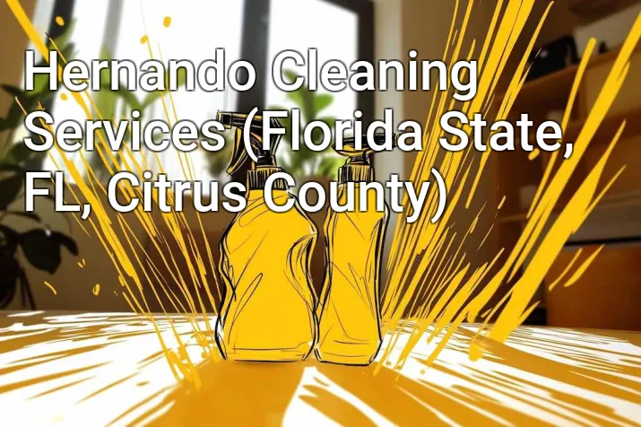 Hernando Cleaning Services (Florida State, FL, Citrus County)