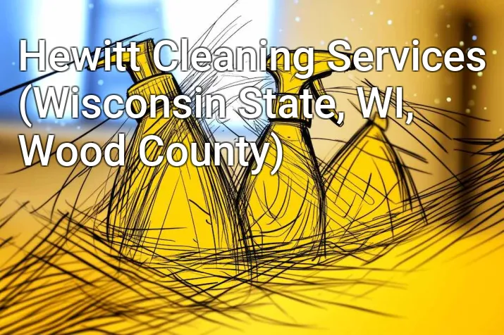 Hewitt Cleaning Services (Wisconsin State, WI, Wood County)