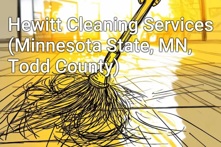 Hewitt Cleaning Services (Minnesota State, MN, Todd County)