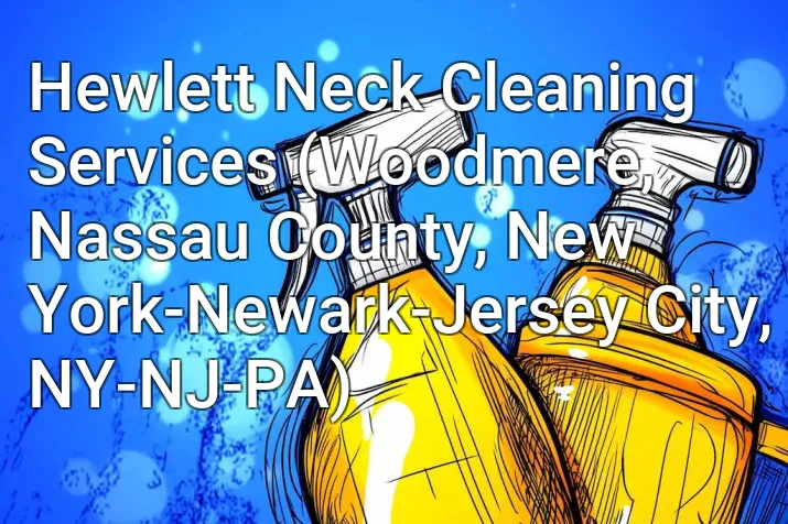 Hewlett Neck Cleaning Services (Woodmere, Nassau County, New York-Newark-Jersey City, NY-NJ-PA)