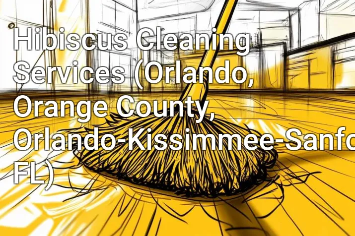 Hibiscus Cleaning Services (Orlando, Orange County, Orlando-Kissimmee-Sanford, FL)