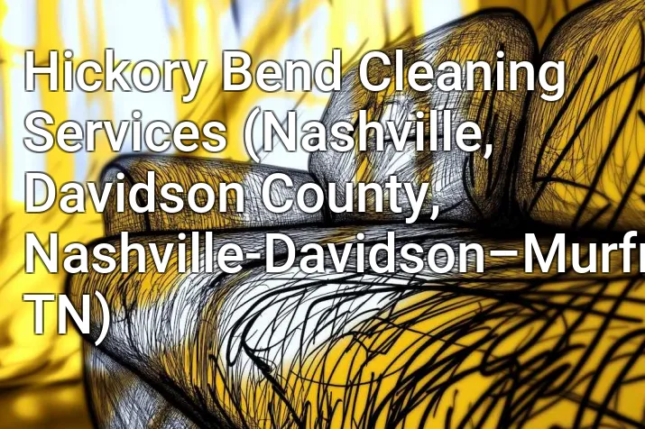 Hickory Bend Cleaning Services (Nashville, Davidson County, Nashville-Davidson–Murfreesboro–Franklin, TN)
